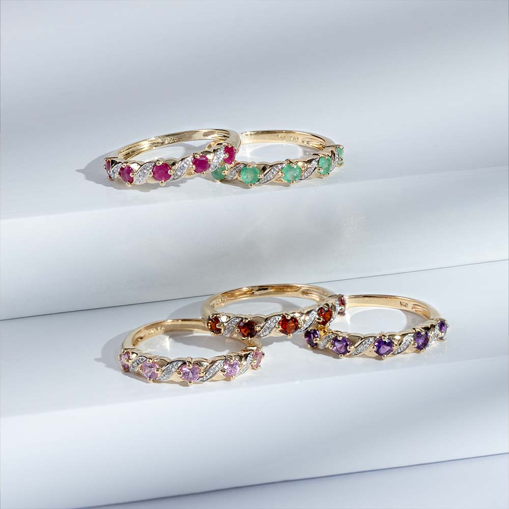 Gemstone Eternity Rings: for Never Ending Love&nbsp;