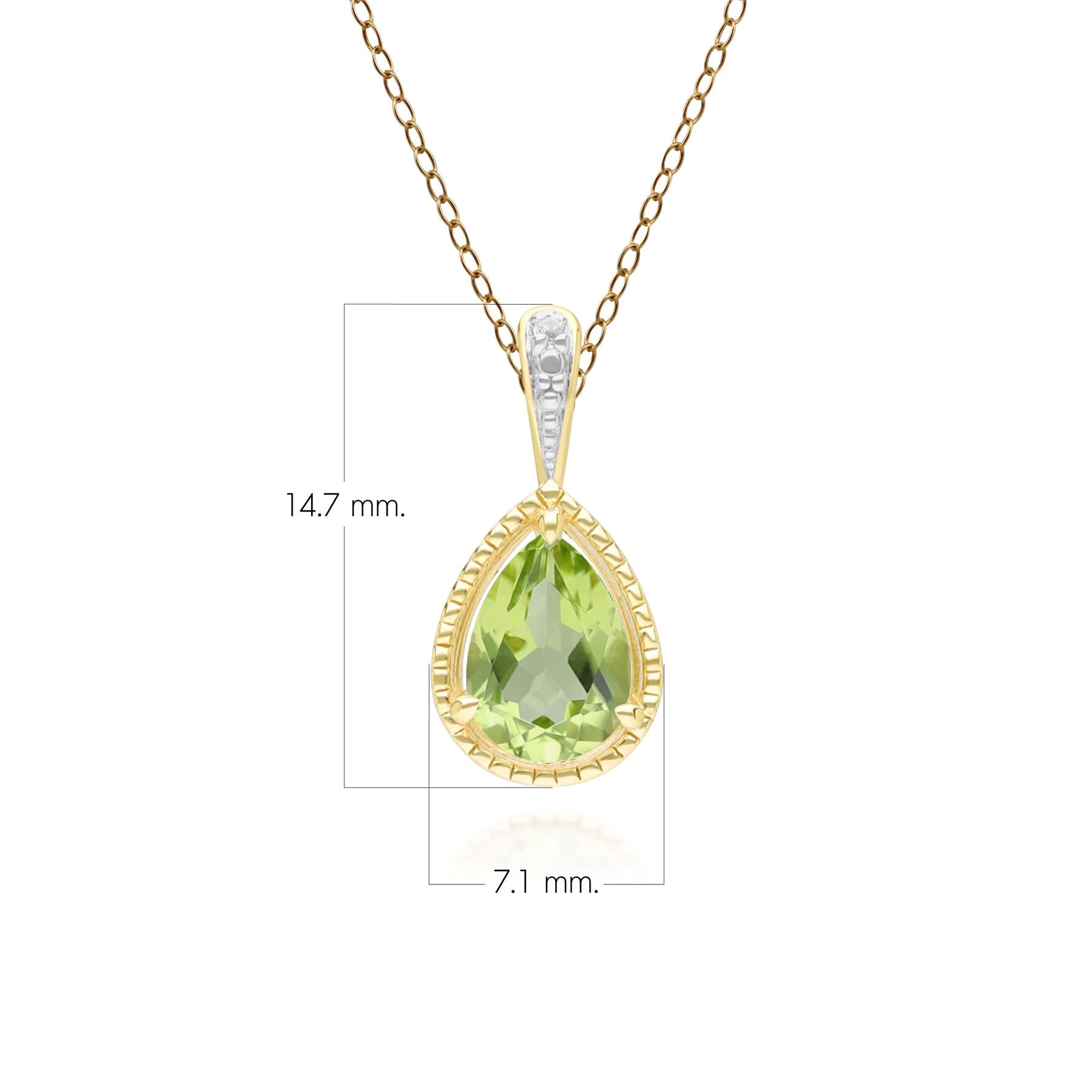 classic-pear-peridot-diamond-pendant-necklace-in-9ct-yellow-gold-135p2143039 Dimensions