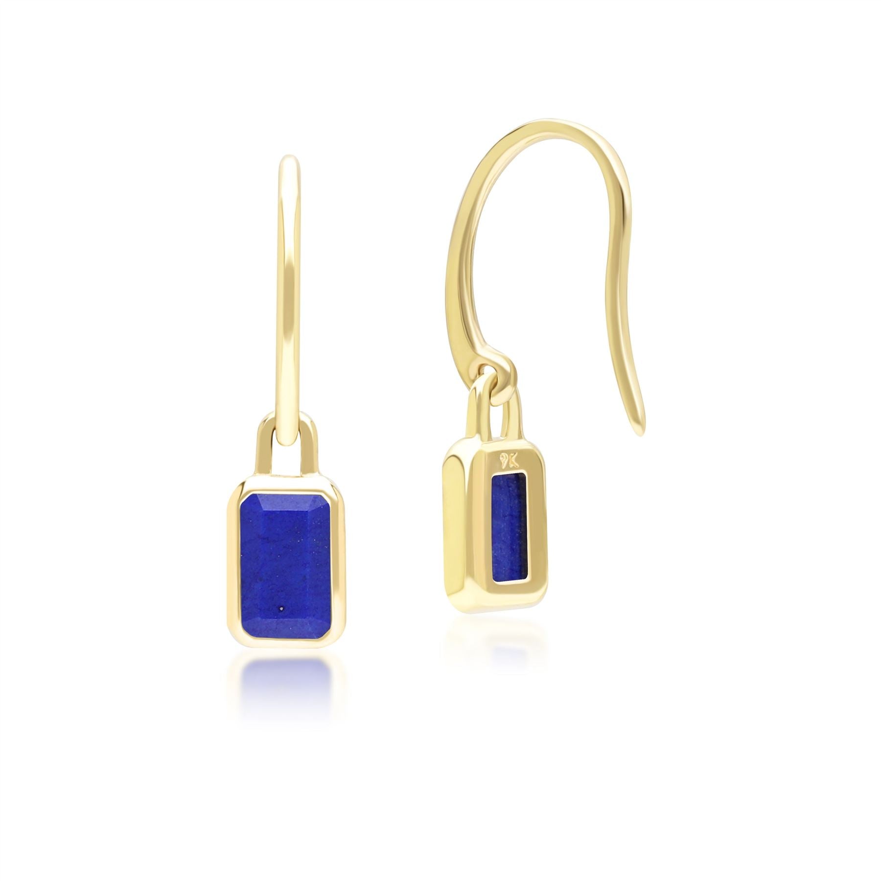 classic-baguette-lapis-lazuli-drop-earrings-in-9ct-yellow-gold-135e1887029 Side