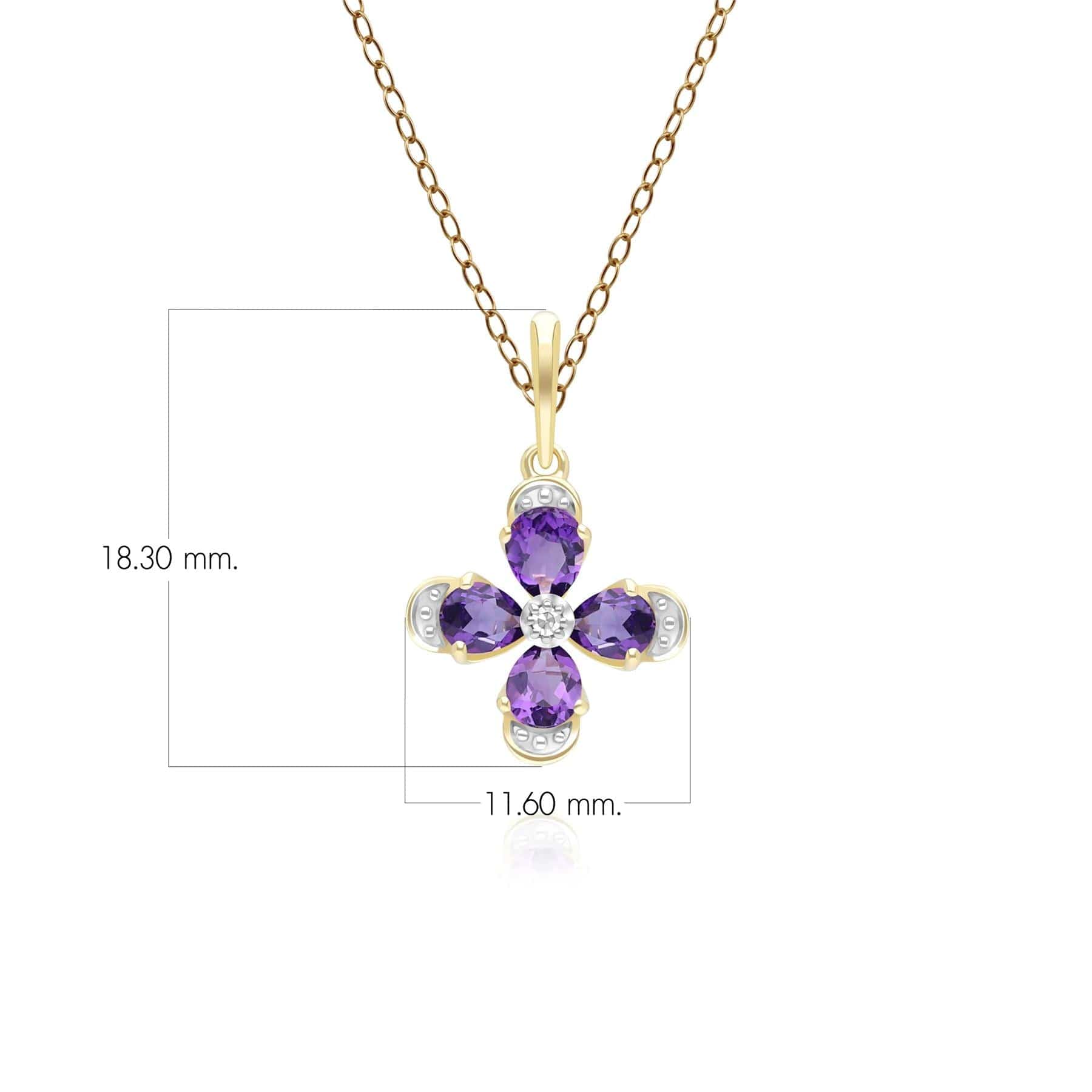 floral-amethyst-diamond-pendant-necklace-in-9ct-yellow-gold-132p1917039 Dimensions