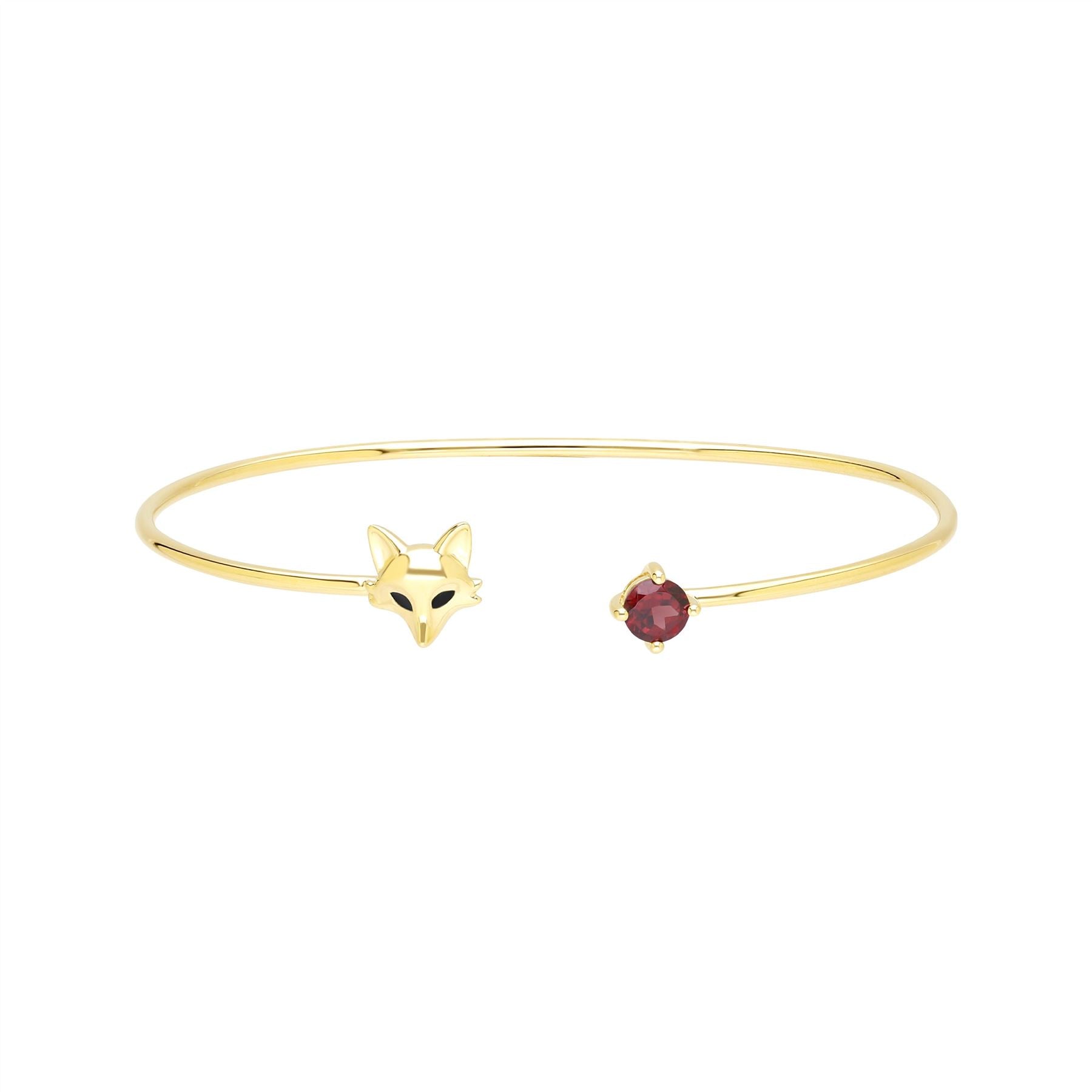 gardenia-garnet-fox-bangle-in-9ct-yellow-gold-135b0050049