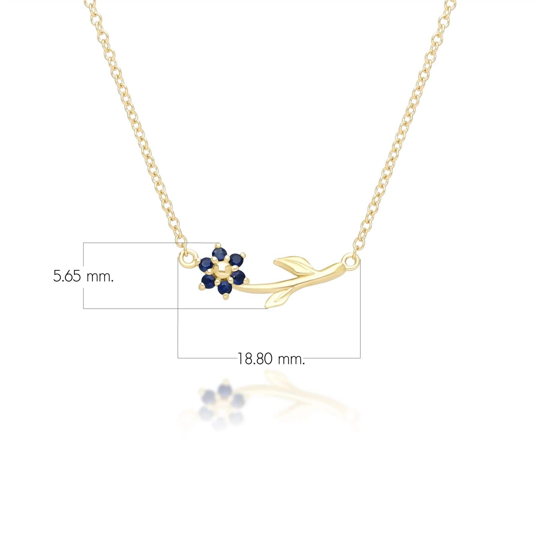 floral-vine-sapphire-necklace-in-9ct-yellow-gold-132n1171019 Dimensions